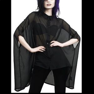 Killstar Starchild Batwing Blouse